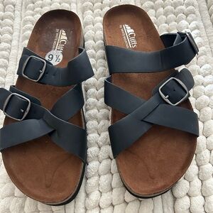 Cliffs by White Mountain Black Sandals